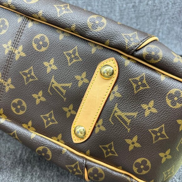 Louis Vuitton Galleria GM Brown Canvas Shoulder Bag 885-081325 - Picture 8 of 16